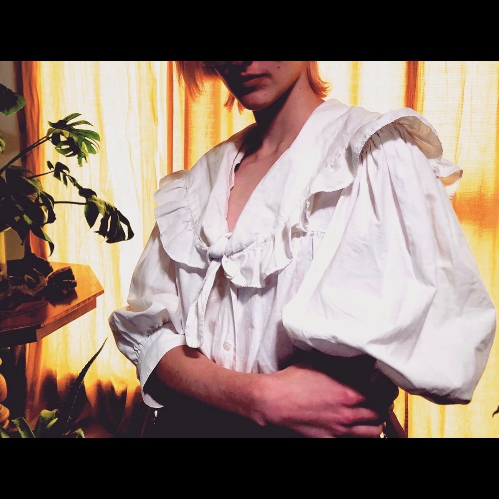 Pierre Deux blouse. One of a kind. Hand made.